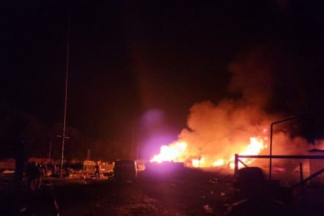 At least 20 killed in blast at fuel depot in mass evacation from Nagorno-Karabakh