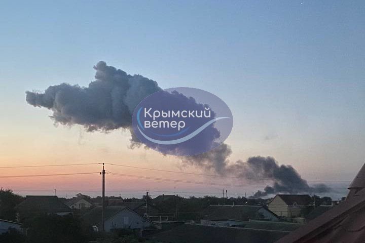 Media: SBU, Navy destroy Russian air defense system in Yevpatoriia strike