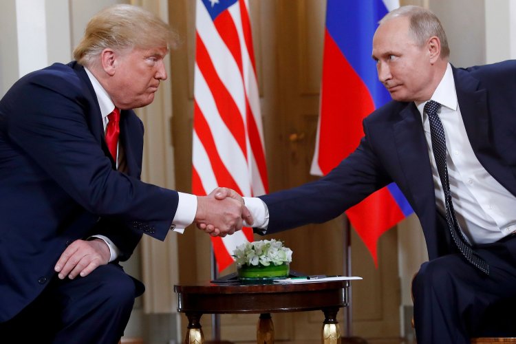 ‘I like that he said that’: Trump revels in praise from Putin
