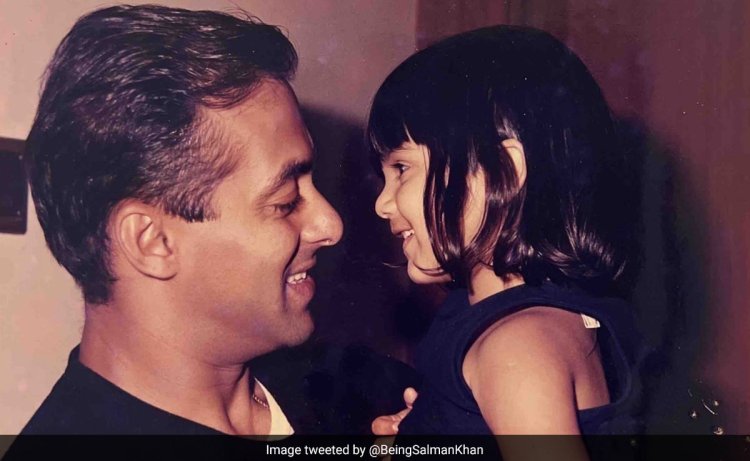 Salman Khan's Aww-Dorable Throwback Pic With Niece Alizeh Agnihotri Has A Wanted Connection