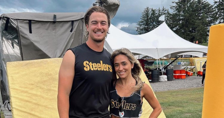 Steelers QB Kenny Pickett and Wife Amy Paternoster’s Relationship Timeline