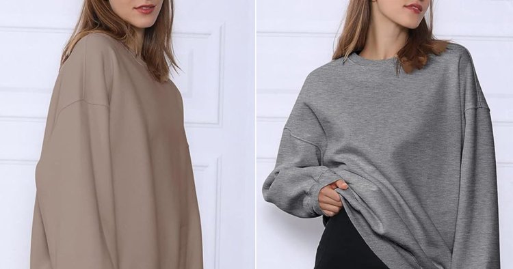 I’m Living in Oversized Sweatshirts This Fall — This Crew Neck Is My Fave