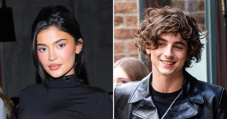 Kylie Jenner Wears a Ring While Holding Hands With Timothee Chalamet
