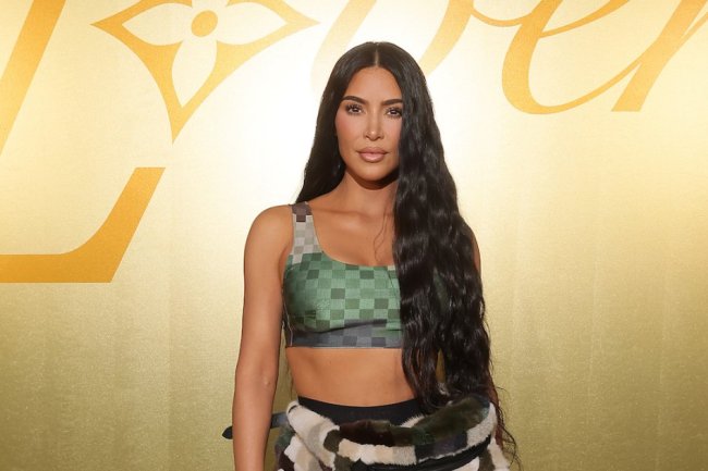 Kim Kardashian Leaves Little to the Imagination in Micro Gucci Bra Top