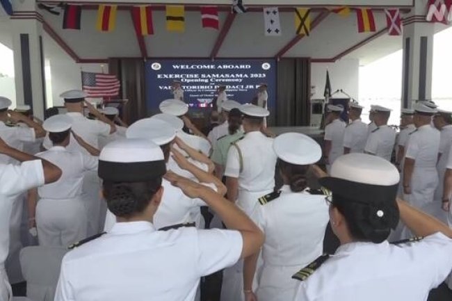 필리핀과 미국 해군, 일본 포함한 역대 최다 9개 국가와 합동 훈련 개시