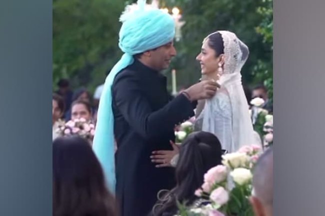 Pakistani Actress Mahira Khan Marries Businessman Salim Karim In An Intimate Ceremony. Video Inside