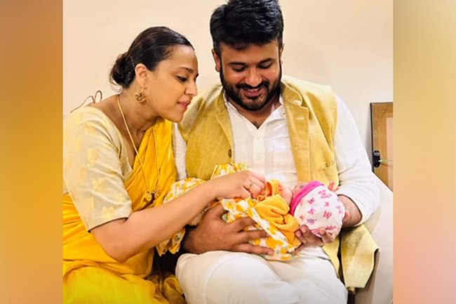 Inside New Parents Swara Bhasker And Fahad Ahmed's Chhathi Puja With Daughter And Fam