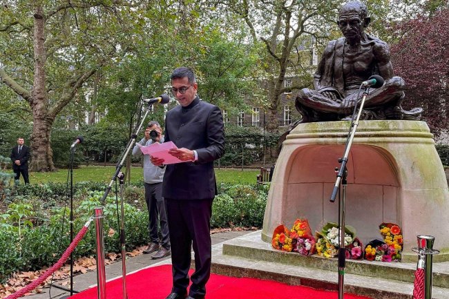 Mahatma Gandhi's message on tolerance a beacon of hope: CJI Chandrachud