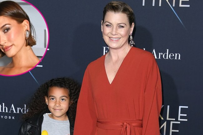 How Ellen Pompeo Tried to Score Cool Mom Points With Hailey Bieber's Rhode 