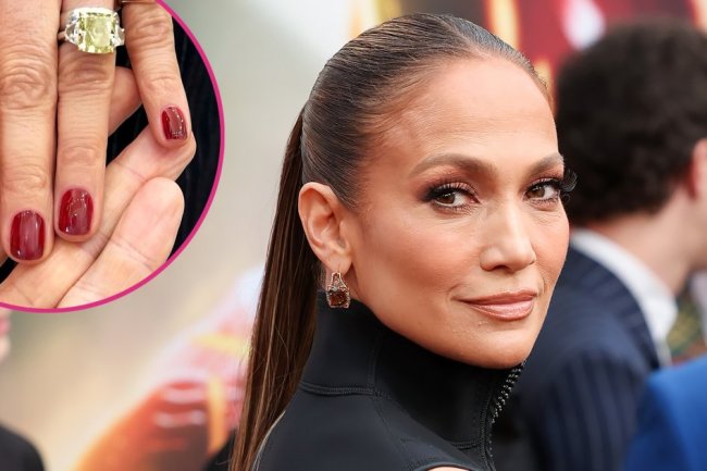 Jennifer Lopez Gives Us Major Fall Nail Inspo With ‘Cherry Mocha Mani’ 