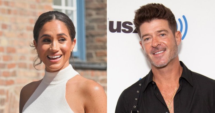 Why Meghan Markle Wrote Robin Thicke's Wedding Invitations