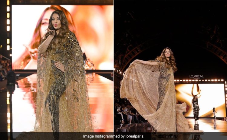 The Internet Is Utterly Smitten By Aishwarya Rai Bachchan's Paris Fashion Week Look
