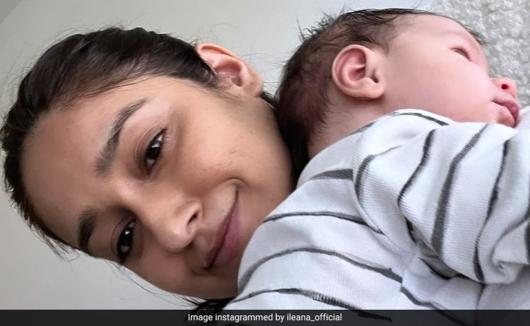 New Mom Ileana D'Cruz Shares Adorable Pic Of Baby Boy Koa: "2 Months Already"