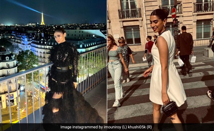 Desi Girls In Paris: Mouni Roy, Khushi Kapoor, Navya Nanda And Other Stars' Holiday Album
