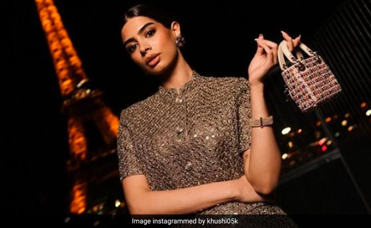 Paris Fashion Week 2023: All That Glitters Is Actually Khushi Kapoor
