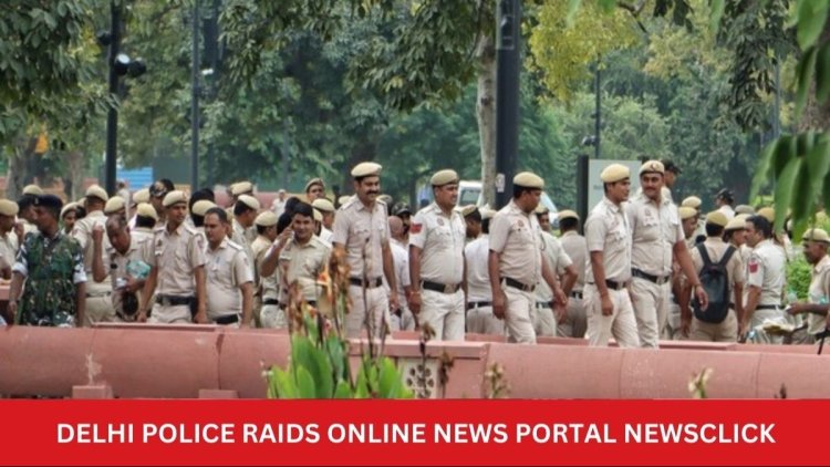 Delhi Police raids offices, places linked to online news portal NewsClick