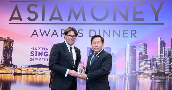 Eximbank nhận giải thưởng ngân hàng triển vọng Việt Nam 2023