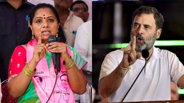 BRS leader Kavitha calls Rahul 'Election Gandhi'; Cong hits back