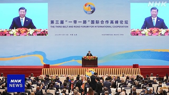 시진핑 국가주석과 푸틴 대통령, ‘일대일로’ 회의에서 연설