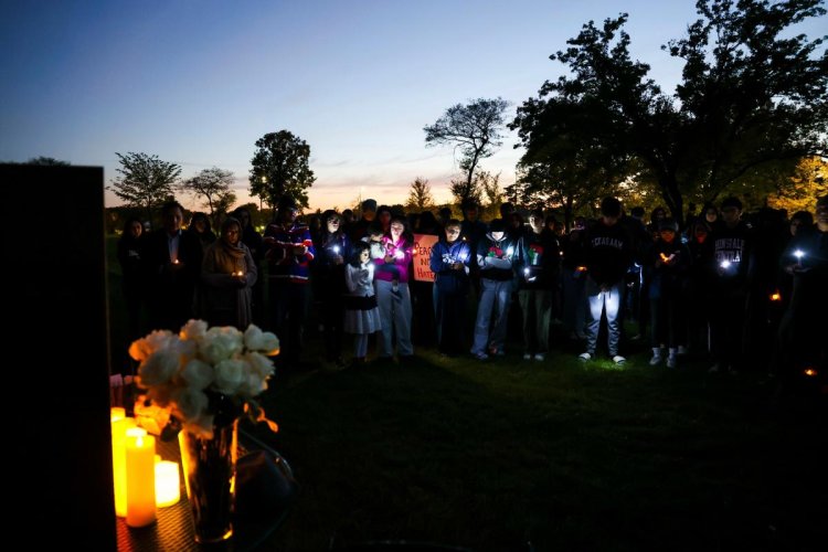 Vigil held for 6-year-old Palestinian boy killed in alleged hate crime in Plainfield