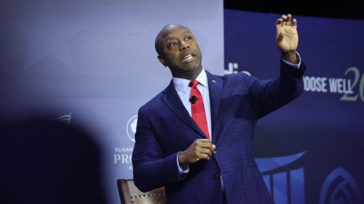 Tim Scott defends saying Biden has ‘blood on his hands’ in wake of Hamas attack
