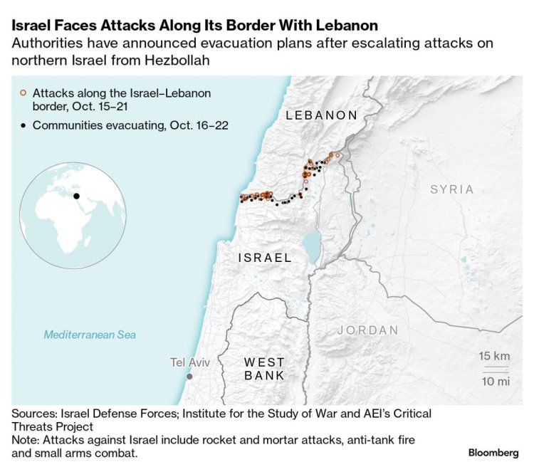 Israel Says Hezbollah Dragging Lebanon Toward War as Towns Empty