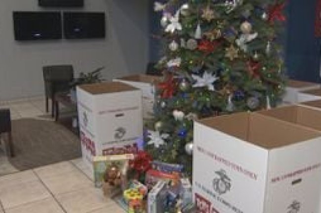 9 Family Connection partners with USMC for Toys for Tots Drive