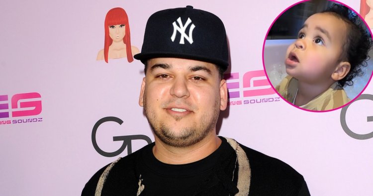 Rob Kardashian Gushes Over Nephew Tatum's ‘Chubby Cheeks’ at Dream's B-Day