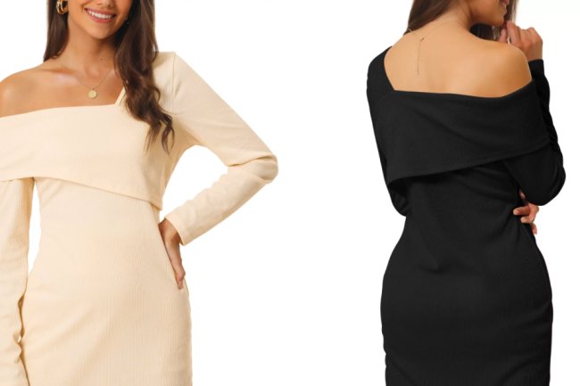 Stay Snatched Over the Holidays With This Bodycon Sweater Dress