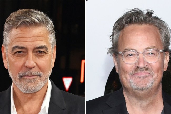 George Clooney Says Young Matthew Perry ‘Wasn’t Happy’ During 'Friends'