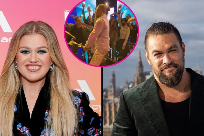 Kelly Clarkson 'Didn't Know How to Segue' After Jason Momoa's Hip Thrust