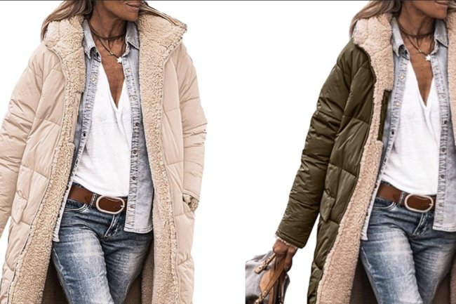 Why Reviewers Call This Double-Sided Coat 'Fabulous'
