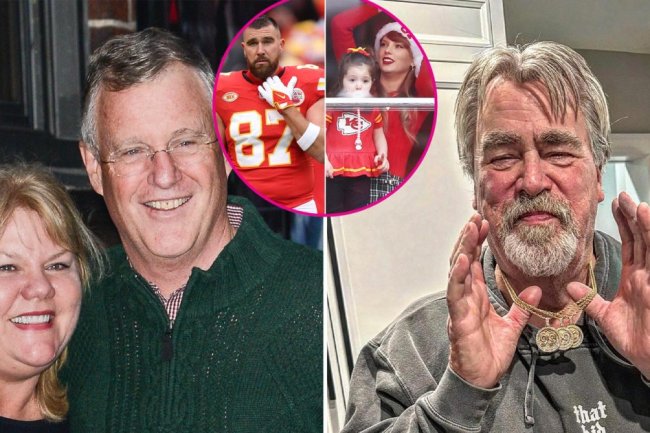 Taylor Swift's Parents and Travis Kelce’s Dad Attend Chiefs vs. Raiders Game