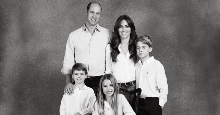 Prince William and Kate Middleton's Kids So Grown Up in New Christmas Card