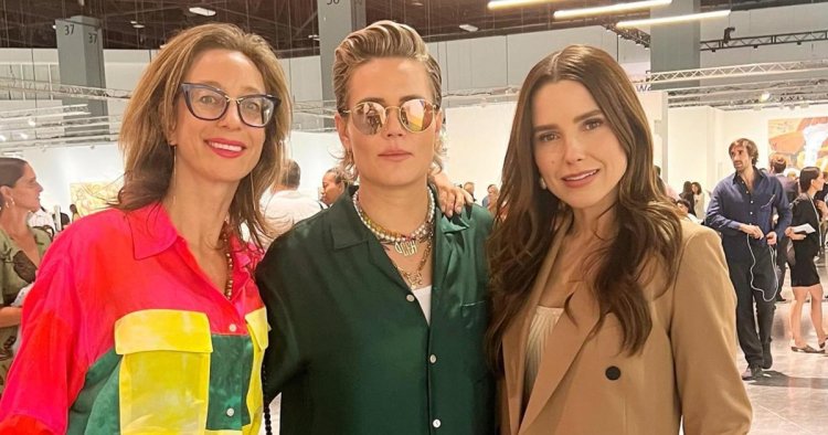 Sophia Bush and Soccer Star Ashlyn Harris Spotted at Art Basel in Miami
