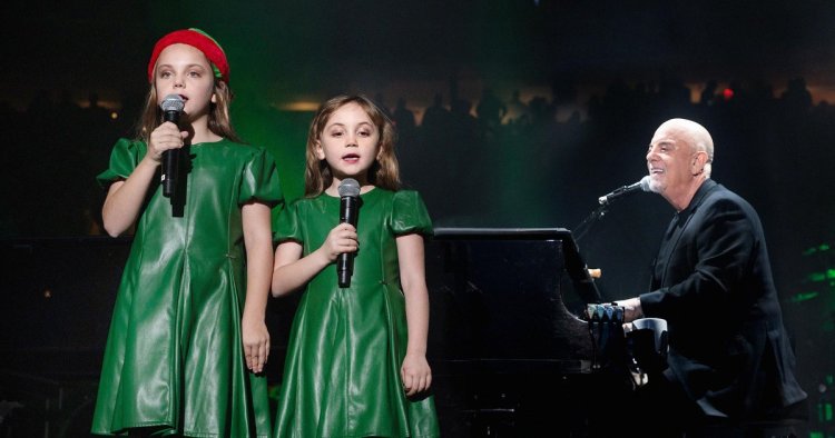 Billy Joel Brings Out Daughters for 'Jingle Bells' Performance at MSG