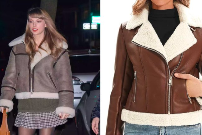 Bundle Up in Faux Shearling Like Taylor Swift for Under $100 – See Our Pick