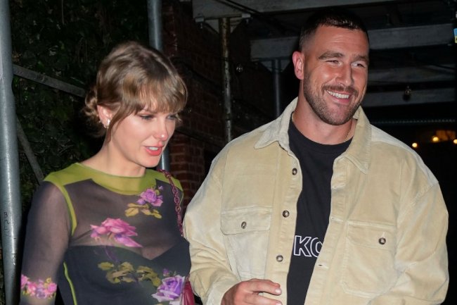 Taylor Swift and Travis Kelce Spotted Making Out at New Year's Eve Bash