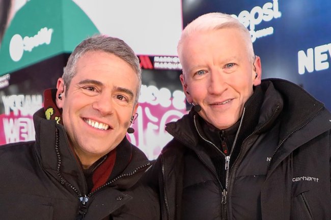 Andy Cohen and Anderson Cooper Return to Ripping Shots on CNN NYE Special