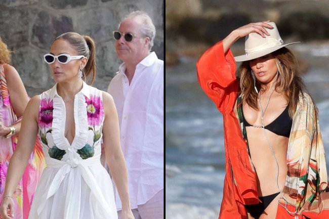 See Jennifer Lopez’s Sexiest Outfits While Vacationing in St. Barts