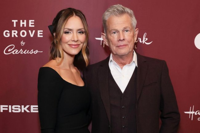 Woah, Kat McPhee and David Foster's Toddler Is Already a Talented Drummer