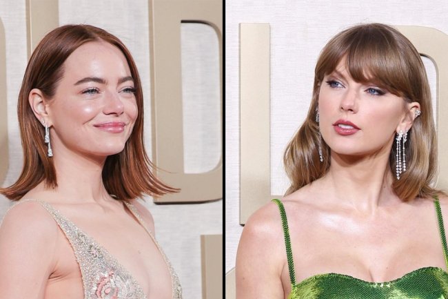 Emma Stone Jokingly Calls Taylor Swift an 'Asshole' After Golden Globes
