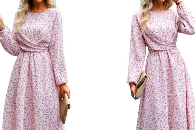 Waltz Into Spring With This Pretty, Flirty Floral Dress