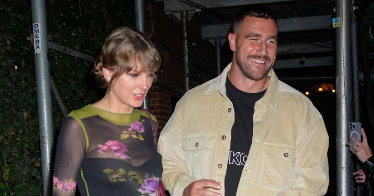 Taylor Swift and Travis Kelce Spotted Making Out at New Year's Eve Bash