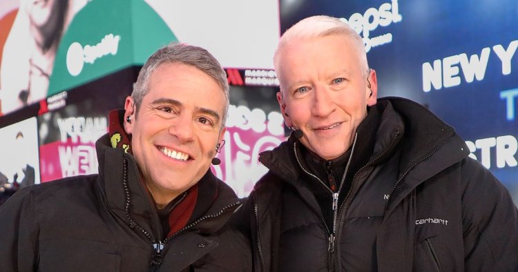 Andy Cohen and Anderson Cooper Return to Ripping Shots on CNN NYE Special