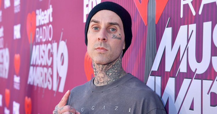 Travis Barker Proves He ‘Can Do Anything,’ Shoots Hoops With Rocky’s Diapers