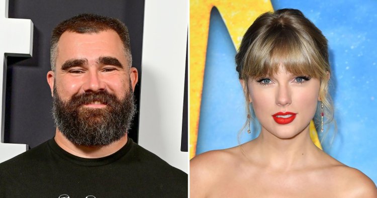 Jason Kelce Carried a Young Fan to Meet Taylor Swift in Their Suite