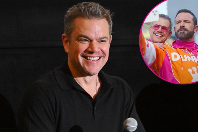 Matt Damon Says Dunkin Commercial Was ‘Clearly' Not His Idea