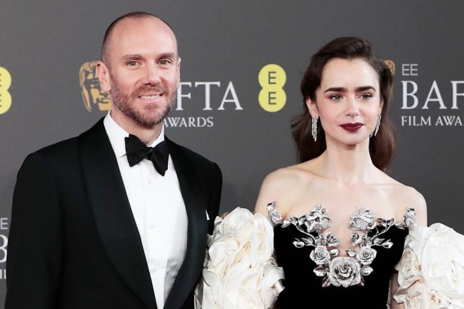 Lily Collins and Husband Charlie McDowell Are Couple Goals at 2024 BAFTAs