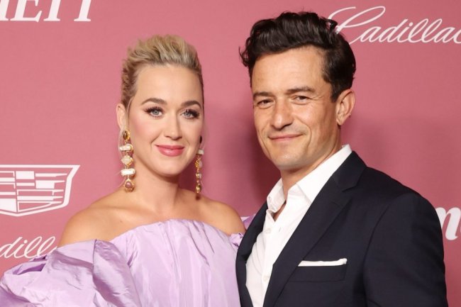 Orlando Bloom Gets Cheeky Over Katy Perry's Latex Look